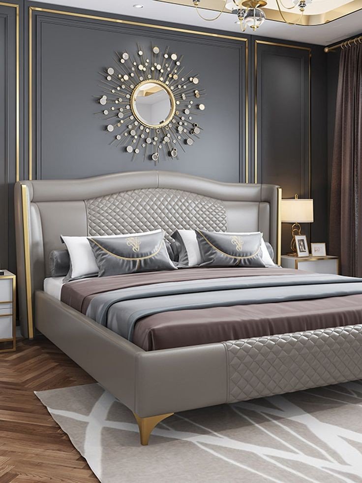 Premium Wooden Double Bed with Storage