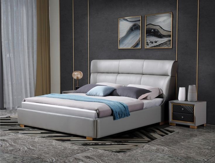 Premium Wooden Double Bed with Storage