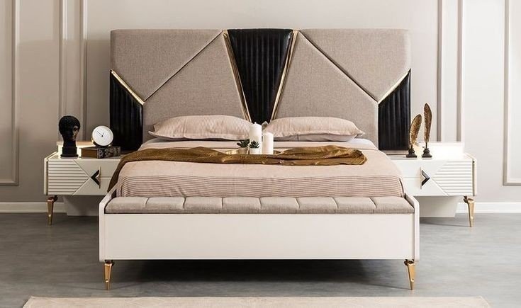 Premium Wooden Double Bed with Storage