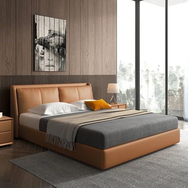 Premium Wooden Double Bed with Storage