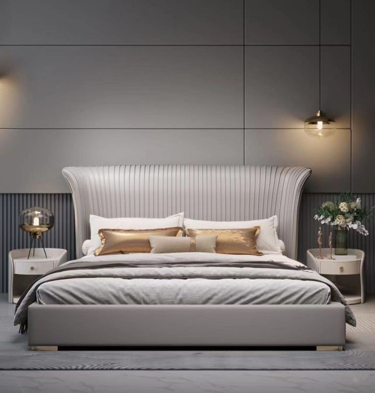 Premium Wooden Double Bed with Storage