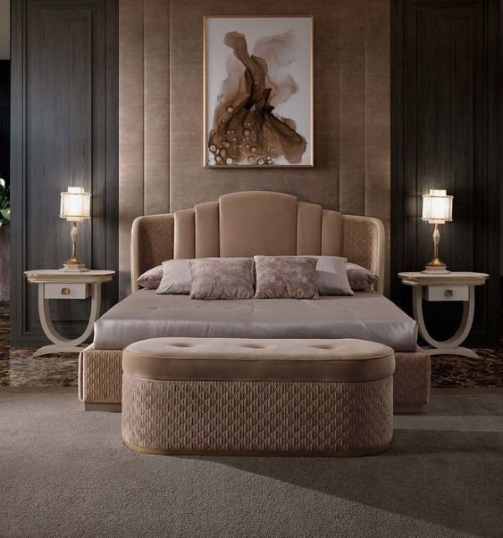 Premium Wooden Double Bed with Storage