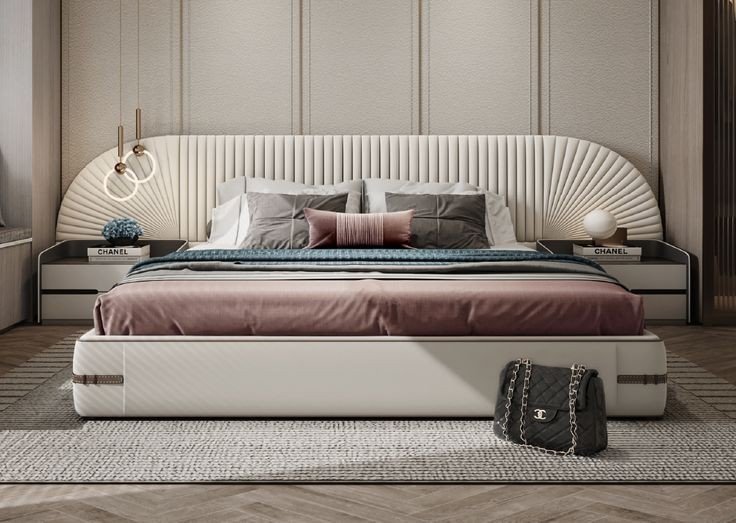 Premium Wooden Double Bed with Storage