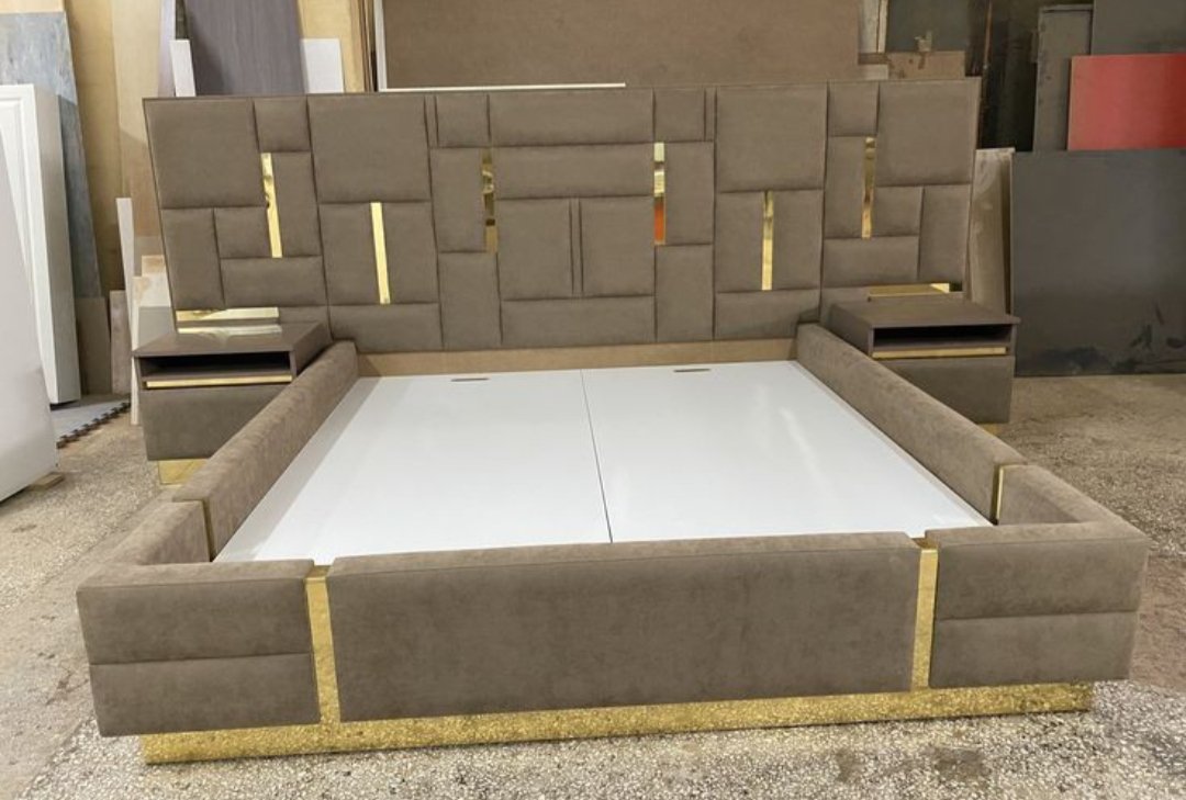 Premium Wooden Double Bed with Storage