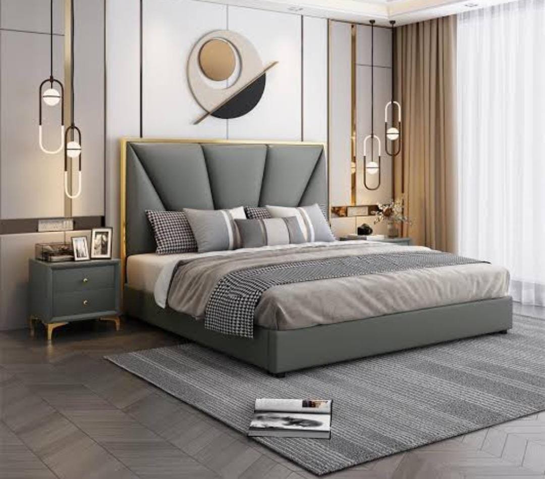 Premium Wooden Double Bed with Storage