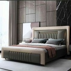 Premium Wooden Double Bed with Storage