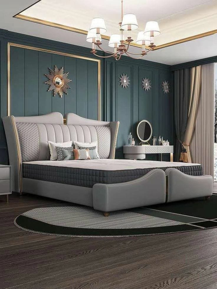 Premium Wooden Double Bed with Storage