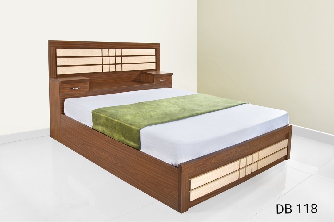 Engineered Wood Double Bed – Sturdy & Stylish