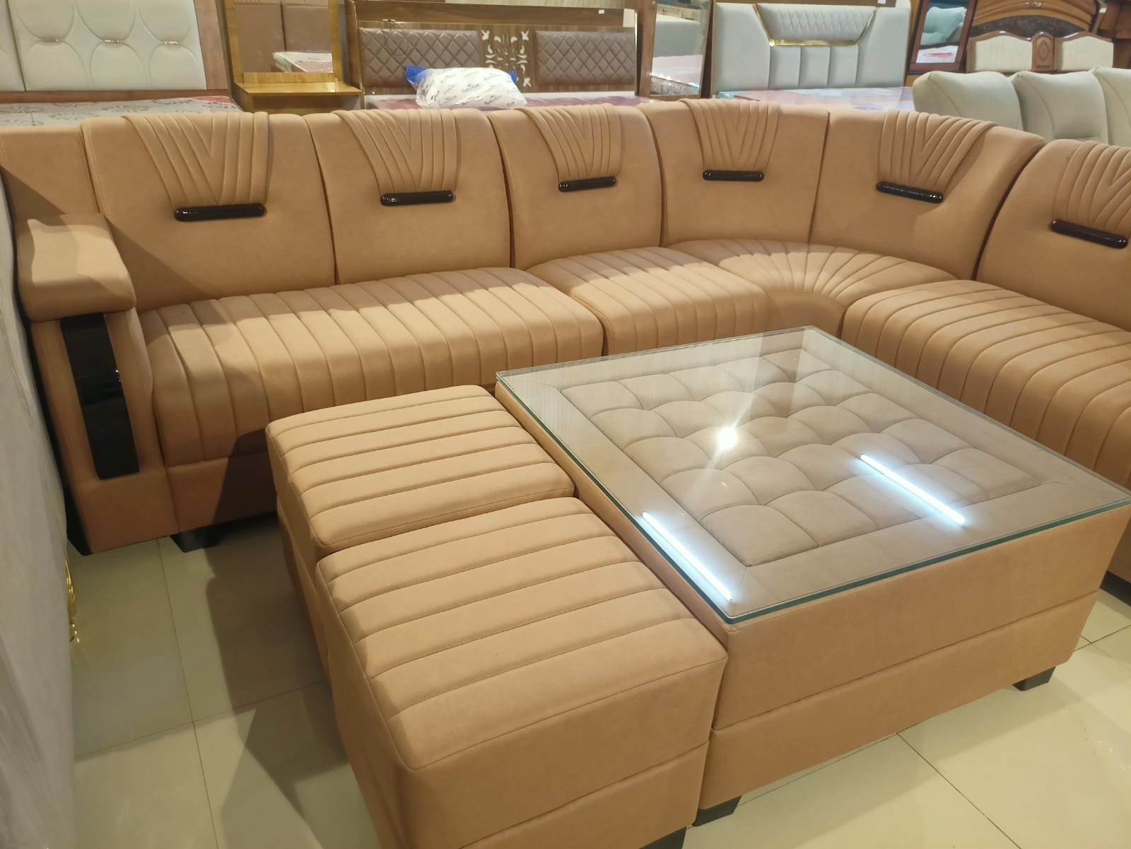 Premium Corner Sofa Set