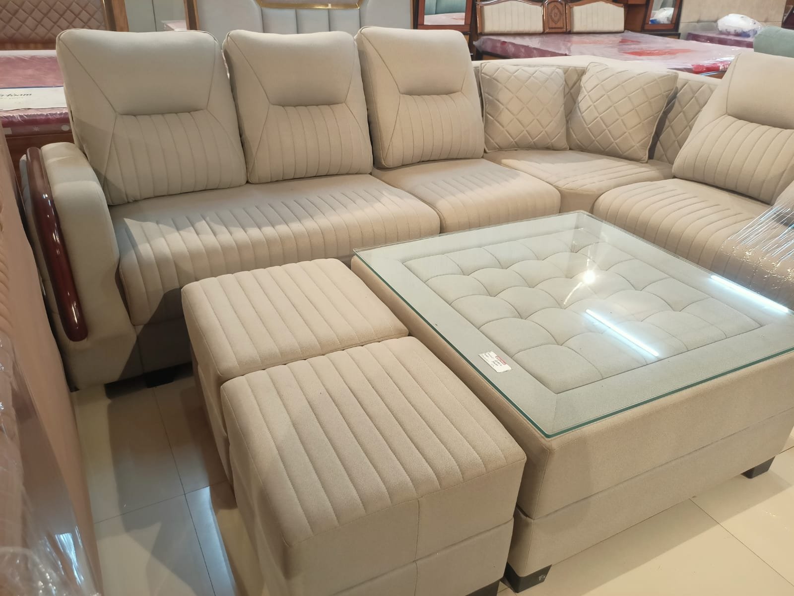 Premium Corner Sofa Set